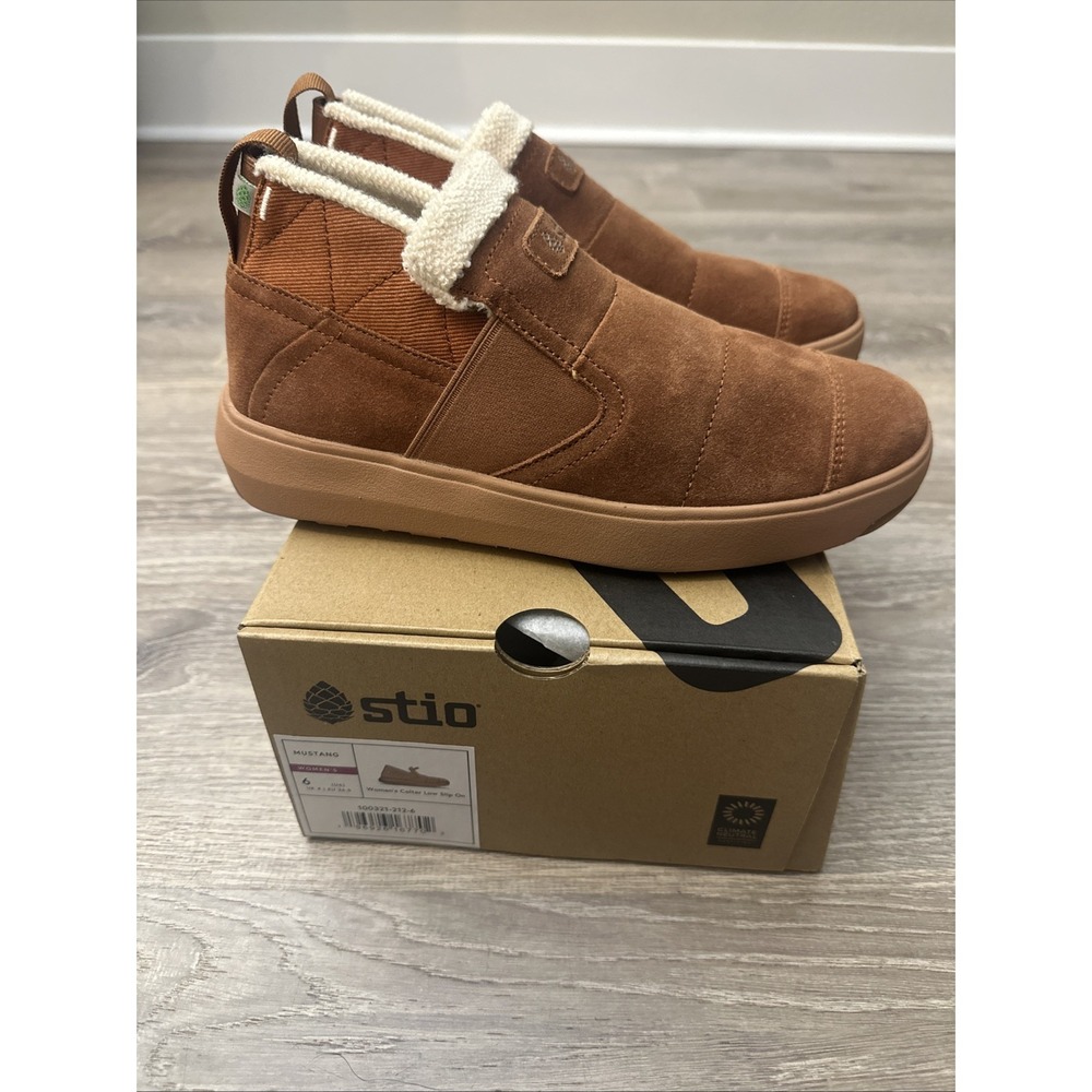 Stio Women's Colter Low Slip On Mustang Size 6